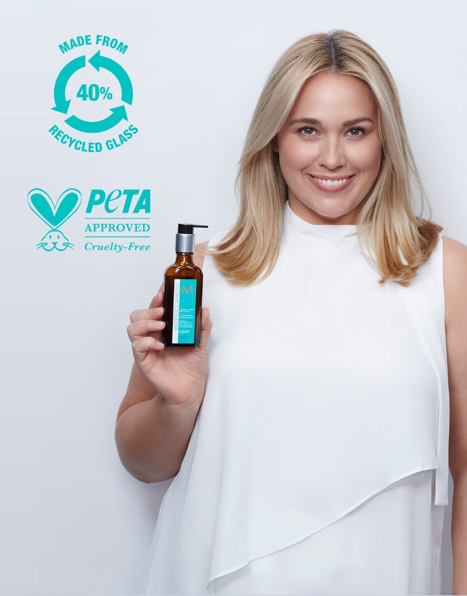 Dầu dưỡng tóc sáng màu Moroccanoil Treatment Light