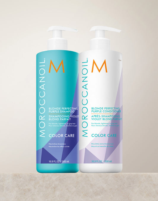 Blonde Perfecting Purple Shampoo & Conditioner Duo